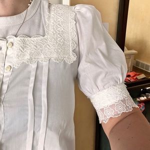Gunne Sax vintage dress blouse